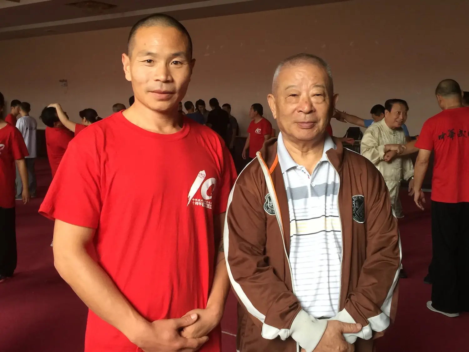 Shifu Shi Yanjun with Wu Bin