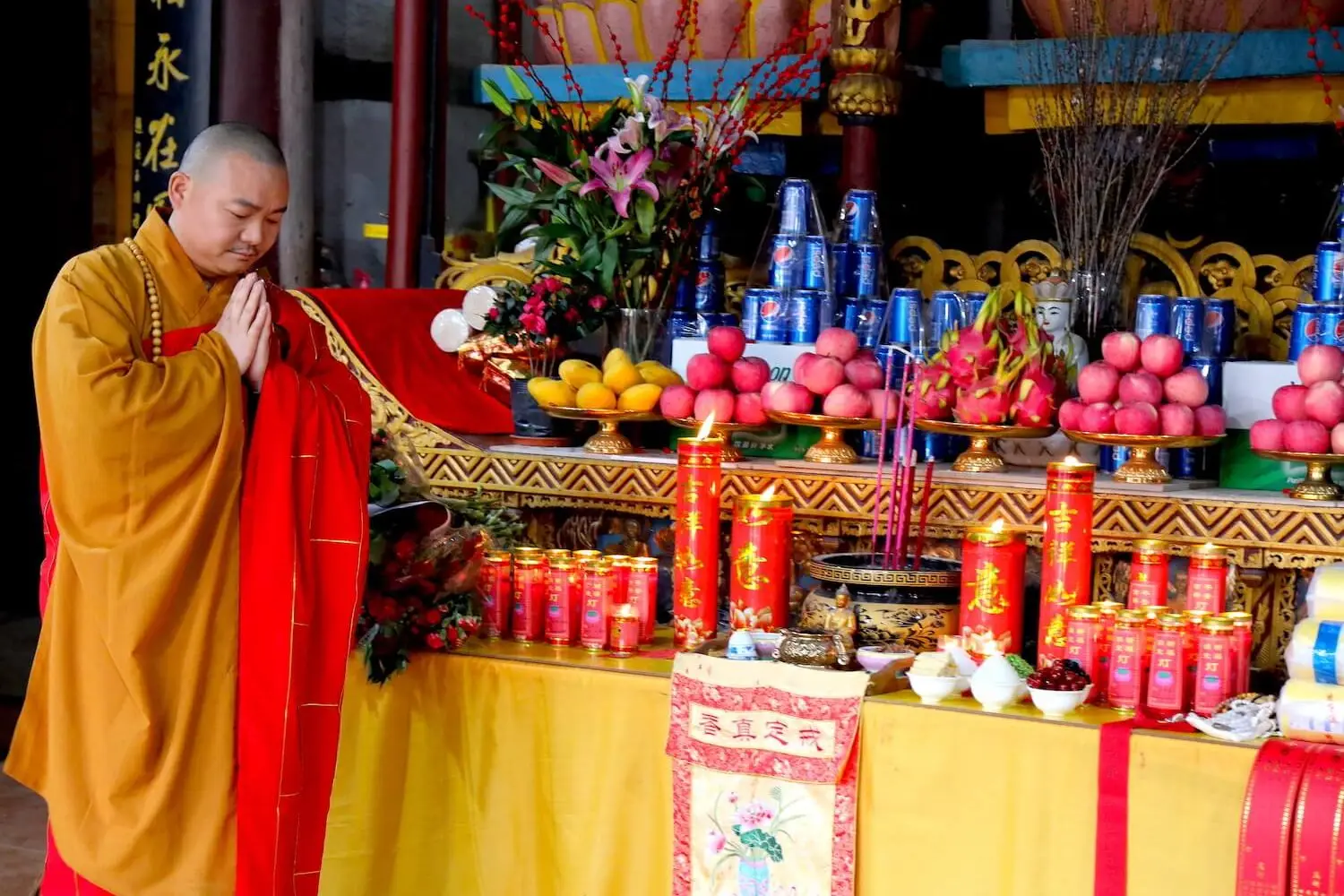 Shaolin Temple Chengdu Lingkai Temple