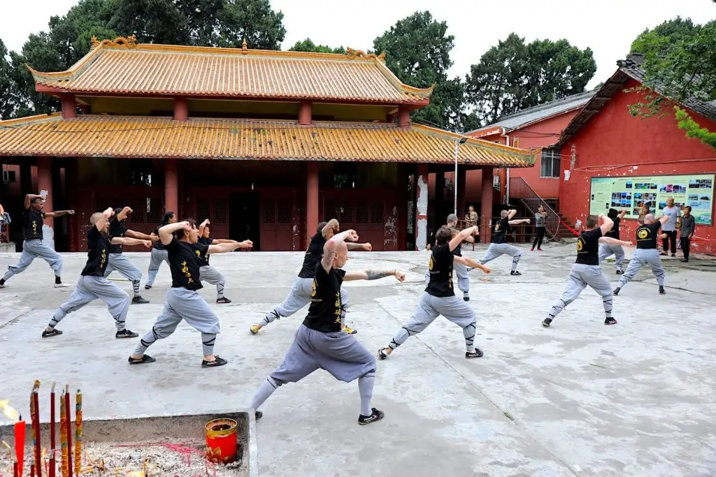 kung fu training in china