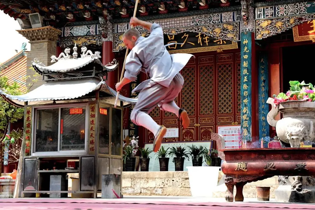 Monthly grading at the Shaolin Temple Chengdu