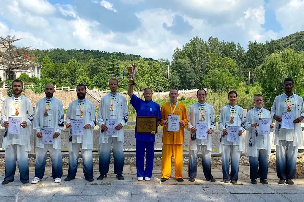 Training in China, Shaolin Temple Yunnan Competition students