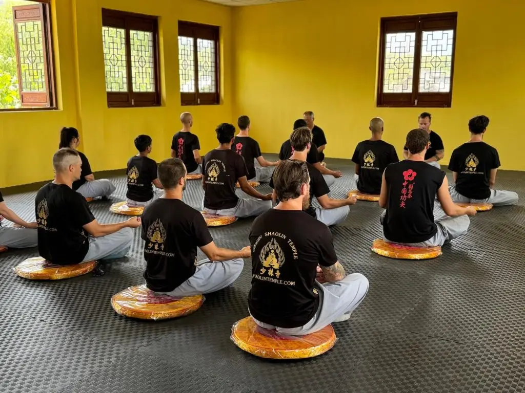Shaolin Buddhist meditation