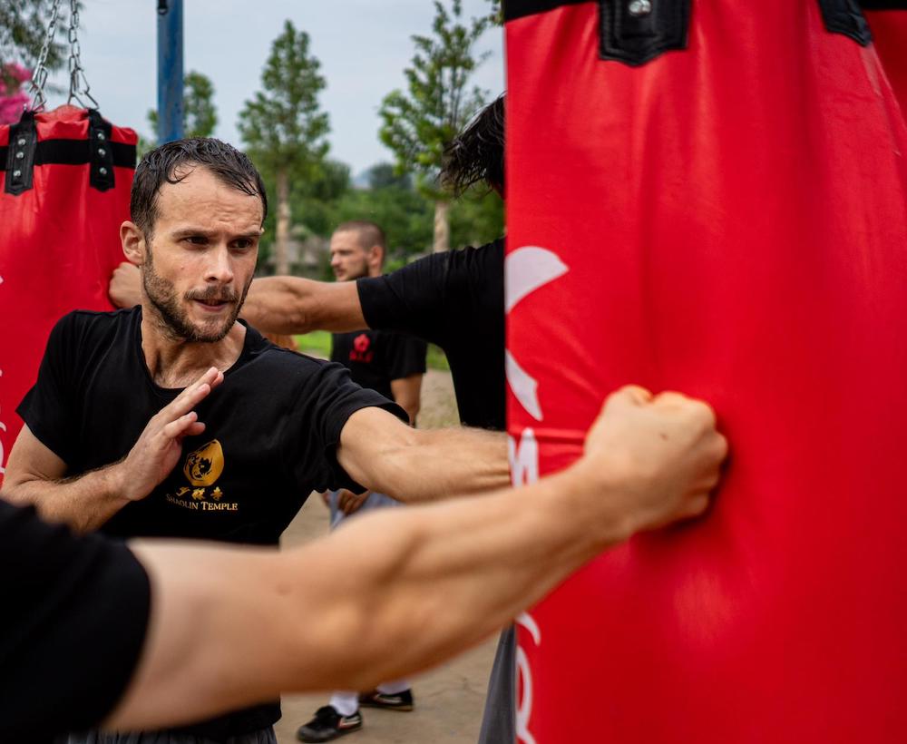 Sanda, training, kung fu basics