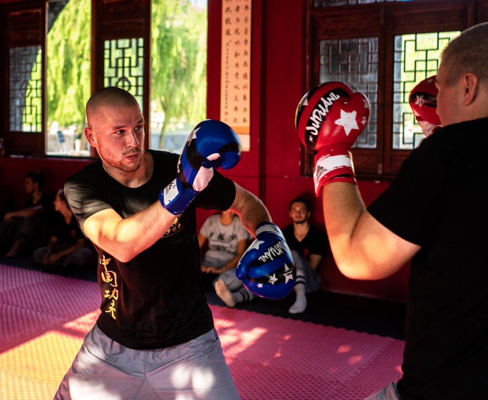 Sanda, training, kung fu basics