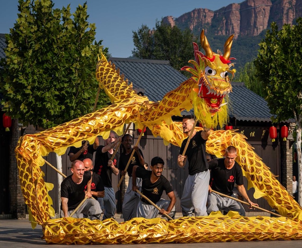 Dragon Practice, Kung Fu show